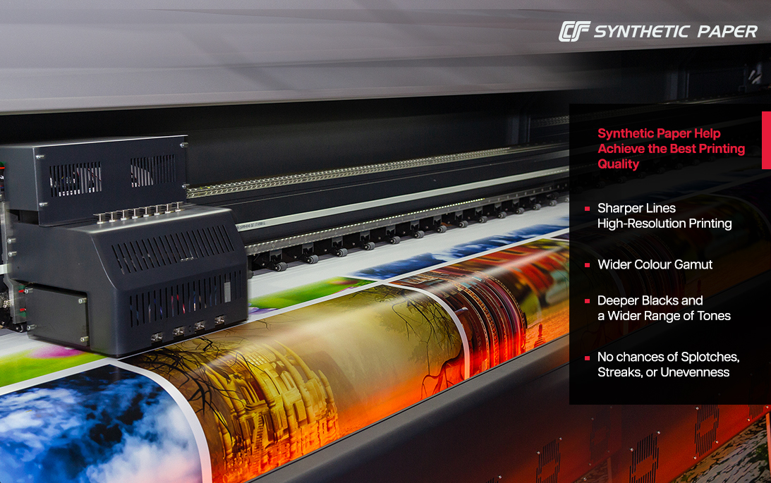 synthetic paper printing quality
