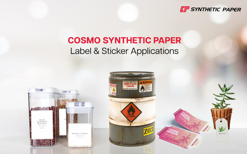 Synthetic Paper in Labels and Stickers: A Game-Changer for Branding
