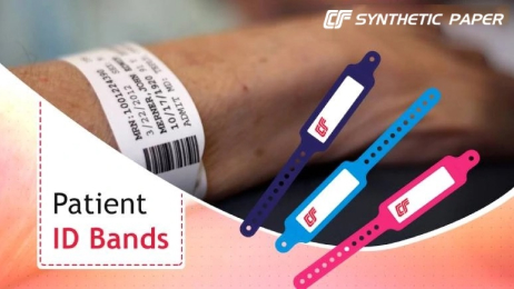 Cosmo Synthetic Paper for Patient Identification Bands