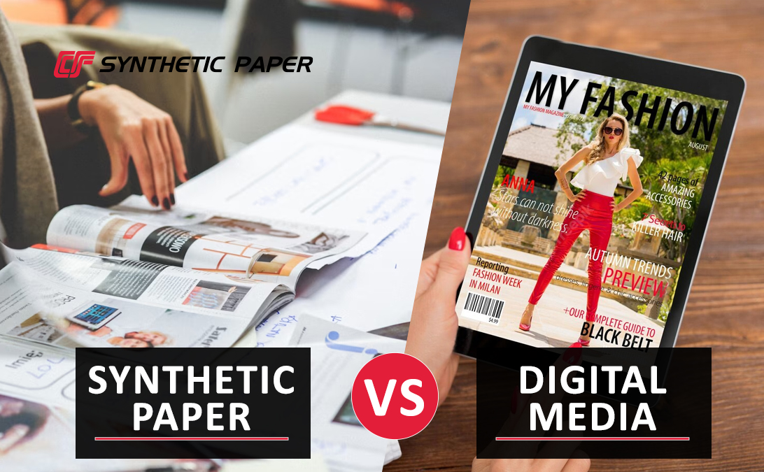 Synthetic Paper vs. Digital Media