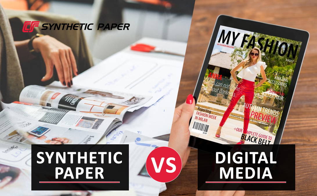 Synthetic Paper vs. Digital Media 