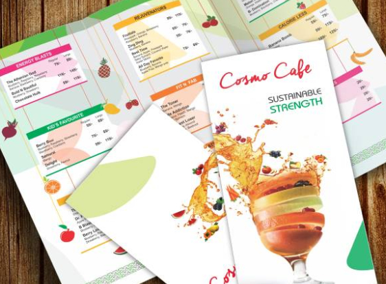 Cosmo Synthetic Paper For Menu Cards